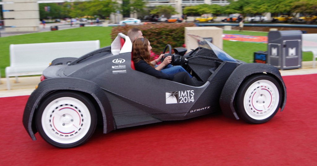 3D printed car