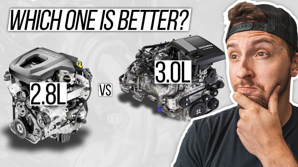 2 8l vs 3 0l duramax which one is better dust runners automotive